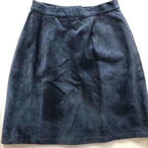 Opera Leather Skirt
